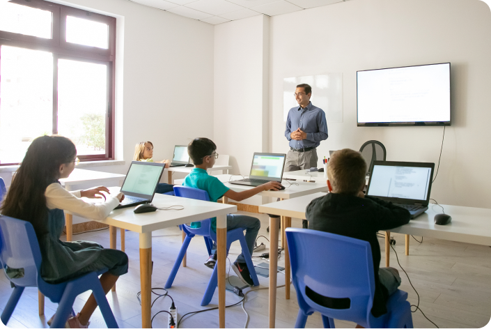 Hospitality instructor training students
